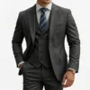 Bllmen 100% Worsted Wool All-Season Three-Piece Suit - 280213 Classic 280g Twill