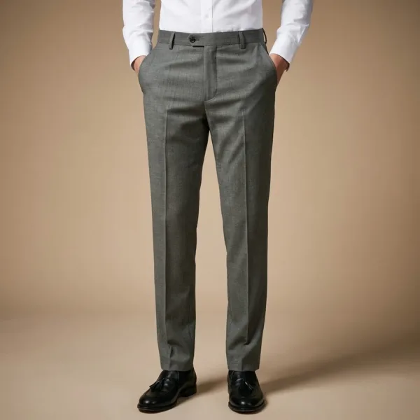 Bllmen 100% Worsted Wool All-Season Two-Piece Suit - 280211 Classic 280g Twill