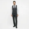 Bllmen 100% Worsted Wool All-Season Suit Vest - 2056 Classic 280g Twill