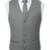 Bllmen 100% Worsted Wool Spring & Summer Suit Vest - 25000 Classic 300-425g Twill