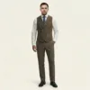 Bllmen 100% Worsted Wool Fall & Winter Three-Piece Suit - 29003 Classic 300-320g Twill