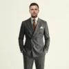 Bllmen 100% Worsted Wool Fall & Winter Two-Piece Suit - 29002 Classic 300-320g Twill