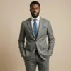 Bllmen 100% Worsted Wool Fall & Winter Two-Piece Suit - 29001 Classic 300-320g Twill