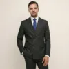 Bllmen 100% Worsted Wool Fall & Winter Three-Piece Suit - 29004 Classic 300-320g Twill