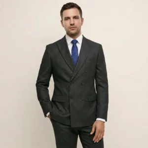 Bllmen 100% Worsted Wool Fall & Winter Three-Piece Suit - 29004 Classic 300-320g Twill