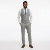 Bllmen 100% Worsted Wool All-Season Three-Piece Suit - 280101 Classic 280g Twill