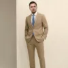 Bllmen 100% Worsted Wool All-Season Two-Piece Suit - 280194 Classic 280g Twill