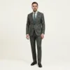 Bllmen 100% Worsted Wool All-Season Two-Piece Suit - 280211 Classic 280g Twill