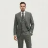 Bllmen 100% Worsted Wool All-Season Three-Piece Suit - 2010 Classic 280g Twill