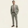 Bllmen 100% Worsted Wool S&S Season Two-Piece Suit - 25000 Classic 300-425g Twill