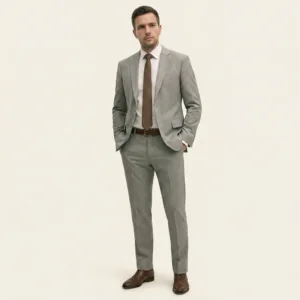 Bllmen 100% Worsted Wool S&S Season Two-Piece Suit - 25000 Classic 300-425g Twill