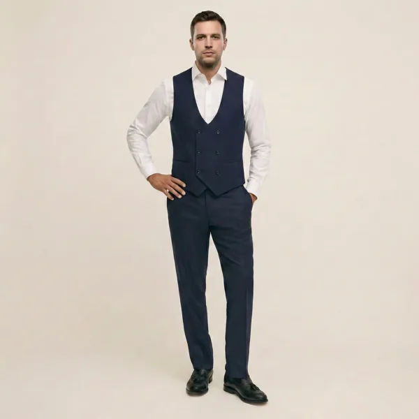 Bllmen 100% Worsted Wool S&S Season Two-Piece Suit - 25003 Classic 300-425g Twill
