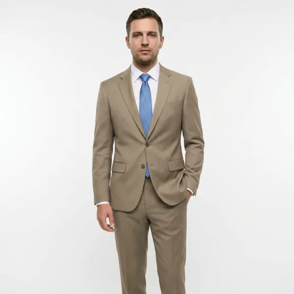 Bllmen 100% Worsted Wool S&S Season Two-Piece Suit - 25007 Classic 300-425g Twill