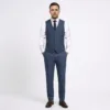 Bllmen 100% Worsted Wool All-Season Suit Vest - 2021 Classic 280g Twill