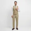 Bllmen 100% Worsted Wool All-Season Suit Vest - 2022 Classic 280g Twill