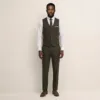 Bllmen 100% Worsted Wool All-Season Three-Piece Suit - 2013 Classic 280g Twill